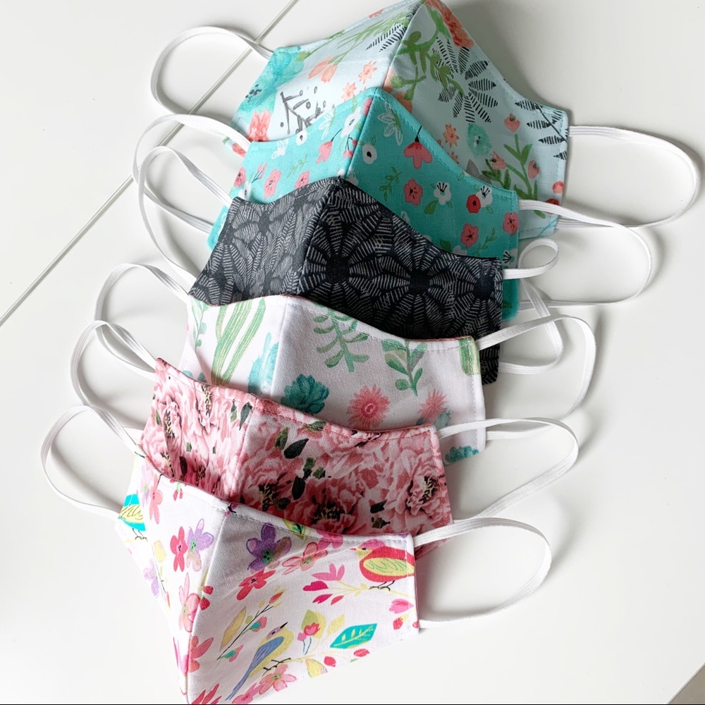 COPY - 6 PCS Assorted Face Mask Handmade